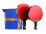 Table Tennis Racket Set 6-Star Carbon with 2 Paddles and Covers V1308-DSZKI-402
