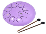 6in 8 Tones Tongue Drum with Mallets Music Book Musical Percussion Instruments for Meditation V1294-YM0714-3117210189212