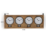 World Timber Clock V742-M7185
