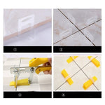 1000x Tile Leveling System Clips Levelling Spacer Tiling Tool Floor Wall V63-839361