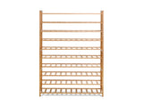 Artiss Shoe Rack Cabinet Bamboo 10-tier 50 Pairs BAM-B-SR2001-NT