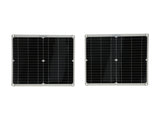 2Pcs Portable 25W Solar Panel Board 20V 60A Solar Charge Controller for Camping Emergency V1294-YM0901-3114210080711