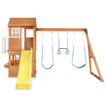 Lifespan Kids Springlake Play Centre With 2.2m Yellow Slide V420-LKPC-SPRING-YEL