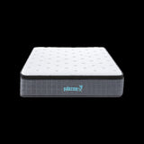 Queen Euro Top Pocket Spring Mattress Motion Isolation Comfort with CertiPUR-US Certified Foam V63-930291