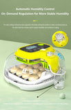 Automatic Egg Incubator 16-30 Eggs Chicken Duck Poultry Hatcher Breeder Candler V201-EGG0016YL8AU