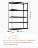 VEVOR Storage Shelves 5 Tier Adjustable Heavy Duty Garage Shelving Unit 1361 kg V952-LXLZLKHJ2048EEK17V0