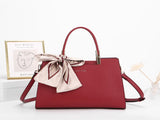 Fashionable Synthetic Leather Crossbody Bag with Detachable Scarf - Multiple Compartments for Daily V888-ELOSUNG35221
