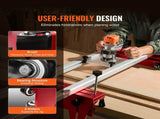 Router Sled, 1625 mm, Portable and Easy to Adjust Slab Flattening Jig, DIY Woodworking Router Sled V952-XBJHGYS64YCGJWHK6V0