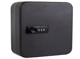 Secure Key Box with Combination Lock, Decaller Key Cabinet Wall Mount Lock Box with 20 Hooks, black V1366-AZ2-W-07753