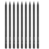 40 Pcs Hexagonal Black Rod 2B Sketching Pencils Ideal for Detailed Drawing Sketching and Shading V1370-AZ4-23282