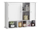 Bathroom Wall Cabinet, 2 Doors & Adjustable Shelf, Over the Toilet Storage Medicine Cabinet Wall V952-BDMJG2JYJGBSOYU70001V0