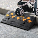Rubber Curb Ramp 10.8 cm Rise Height Sidewalk Curb Ramp, 30 cm Width 50 cm Length Driveway Ramp for V952-SJDLYPDGB1197IMYQV0