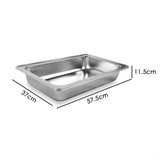 9L Chafing Dish Set Buffet Pan Bain Marie Bow Stainless Steel Food Warmer V201-FAZ4990SI8AU