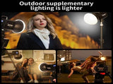 80W COB Camera Light Video Dimmable Light 2500-6500K Photographic LED Light for Photo Studio Film V1369-AZ3-W-11978