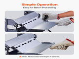 Box and Pan Brake, 305 mm Sheet Metal Bending Brake, 20-Gauge Mild Steel Capacity, 0-135 Degree V952-FDSWQZDQFDSWK6NDU001V0