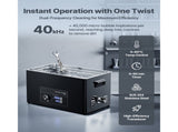 30L Ultrasonic Cleaner, Professional Ultrasonic Cleaner Machine with Knob Control, Stainless Steel V952-SPLXNAJKZCSBWD6B9001V3