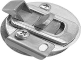 Boat Latches Stainless Steel 2", Latch Hatch Round Pull Marine Flush Locking Lift Handle Deck - Non V1259-DP01-A-1347