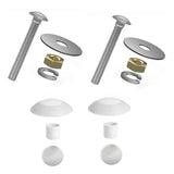 Diving Bolts, Diving Mounting Kit for Two Hole Residential Pool Diving, Diving V1369-AZ3-W-08268