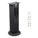 Bench Grinder Stand, Heavy-Duty Grinder and Vise Floor Pedestal with 28 x 17 cm Mounting Plate, V952-TSMCDZZFTZTGH7OS5001V0