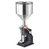 VEVOR Manual Paste Liquid Filling Machine, 5-50ml Bottle Filler, Adjustable Bottle Filling Machine, V952-LSGYTGZJSD0029YV2V0