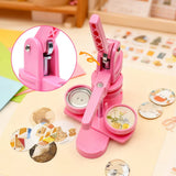 58mm Button Maker Machine DIY Badge Making Pin Press Machine with All-Inclusive Accessories for V985-BUTTONMAKERMACHINE