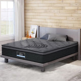 Giselle Bedding 34cm Mattress Bamboo Cover Double MATTRESS-BLACK-DOUBLE