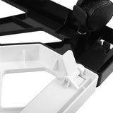 Mobile CPU Stand with Adjustable Height and Wheels, Space-Saving Computer Tower Cart for Secure and V1369-AZ3-W-19469