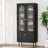 Artiss Buffet Sideboard Cupboard Cabinet Black FUR-S-SID-04-BK-AB