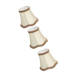3Pcs E14 Clip On Lamp Shade Indoor Modern Fabric Candle Chandelier Lampshade for Home Hall Hotel V1294-YM0901-3119210188911