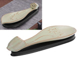Incense Holder Embossed Ceramic Incense Stick Coil Burner Tray Desktop Decoration V1294-YM0718-3115210003411