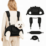 Purse Pet Carrier Bag for Small Dogs and Cats, Airline Friendly Soft-Sided Puppy Sling Carrier with V1192-AZ-W-26471