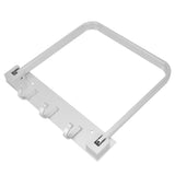 Collapsible Bathroom Rack with Row Hooks Multifunctional WallMounted Towel Shelf Holder for Home V1294-YM0901-3112210064511