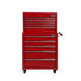 Giantz 14 Drawer Tool Box Cabinet Chest Mechanic Garage Storage Trolley Red TB-14DR-CH-RO-RED