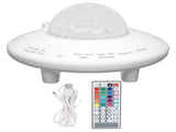 LED Night Light USB RGB Bluetooth Projector Light Projection Lamp for Party Decor Birthday Gifts V1294-YM0901-3119210011011