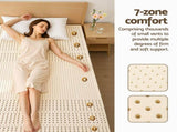 Giselle Bedding Latex Mattress Topper, 5cm Thick Cooling Bed Pad for Side Sleepers Pain Relief, 7 TOPPER-LT-S-5