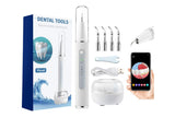 Teeth Kit Plaque Remover Tartar Remover with 4 Replaceable Heads Rechargeable Teeth V1263-JX-6531
