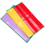 PVC Index Card Holder Organizer Pockets for Classroom and Office Storage, 1 Set Practical and V1192-AZ-W-22402