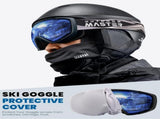 OutdoorMaster Ski Goggles with Cover Snowboard Snow Goggles OTG Anti-Fog -100% UV Protection-OM-18 XFOM-SG18PCS-BK