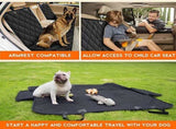 Waterproof Dog Car Seat Protector Mat 1 Pack, Compatible with Most Vehicles, 60 x 120 cm, Black V1188-MS-325-0249