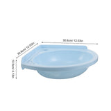 Wall Mounted Bathroom Sink Basin with Space-Saving Design for Compact Home Bathrooms V1369-AZ3-W-19606