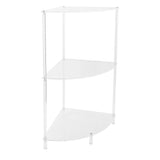 3 Tier Corner Table Multifunctional Acrylic Wall Side Table for Bedroom Bathroom Living Room V1294-YM0901-3116240035211