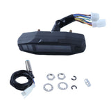 Fuel Gauge Speedometer, Odometer LED Fuel Level Gauge for Motorcycle V1366-AZ2-W-19079