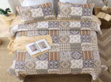 Quietude Quilted coverlet and pillowcovers set Perfect for Relaxation - Queen size V745-MAC080767Q13U