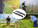 Spare Blade with 2 Teeth Bore, Thickness Cutting Edge Length Special Bramble Blade for Brush Cutter, V1237-MS-626-441