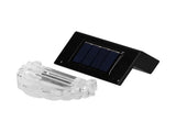 4pcs Solar Light IP65 Waterproof Deck Lamp Warm Light and RGB Mode Decorative Lamp for Courtyard V1294-YM0901-3119210114411