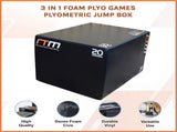 3 IN 1 Foam Plyo Games Plyometric Jump Box V63-821781