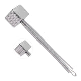 Meat Hammer Heavy Duty Steak Loose Tenderizer Hammer with NonSlip Stainless Steel Handle Kitchen V1294-YM0901-3118210156411