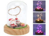 Night Light ABS Material USB Charging 1200 MAh Battery Night Lamp with Dome for Festival Home V1294-YM0901-3113210110411