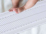 Baby Height Measure Mat PVC Black 1Set Professional Environments Infants V1192-AZ-W-22681
