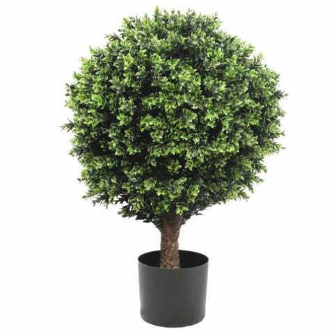 UV Resistant Artificial Topiary Shrub 80cm V77-1013251